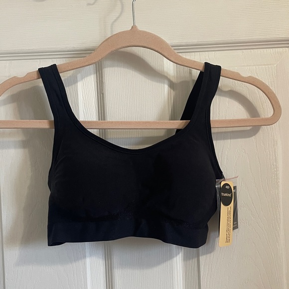 NWT Truekind Daily Comfort Wireless Shaper Bra in Black - Picture 6 of 10